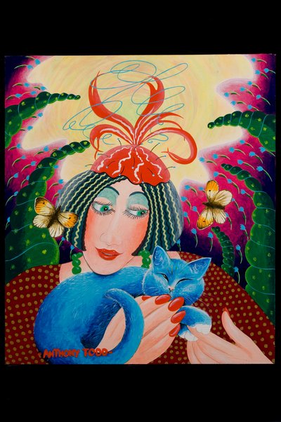 Penny ve Bunty, 2010 (gemide akrilik) by Tony Todd